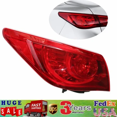 Fit Infiniti Q50 Q50s Left Rear Outer Tail Light Driver Side 2014 2015 2016 2017 - Изображение 1 из 4