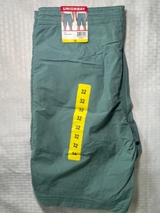 New! Unionbay Men's Lightweight Shorts w/Drawstring & Pkts Sz 32 Free Shipping! - Picture 1 of 2