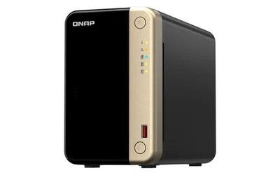 TS-264-8G QNAP TS-264 NAS Tower Intel® Celeron® N5095 8 GB 0 TB QNAP QTS Nero, O - Immagine 1 di 4