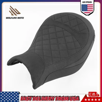 WOLFLINE Rider Seat Cushion for Kawasaki Vulcan S 650 2015-2025 Driver Saddle — 第 1/4 张图片