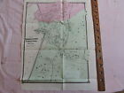 Rare Original 1867 Irvington Tarrytown Westchester New York 21"X27" Dripps Map