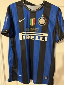 Maglia Inter Milan 2010 Finale Champions League Shirt Zanetti XL Nike nuova con etichetta - Foto 1 di 9