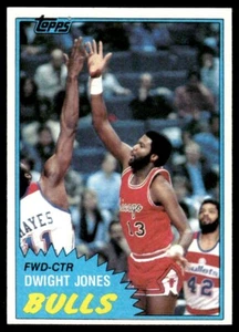 1981-82 Topps Dwight Jones Chicago Bulls #MW68 - Imagen 1 de 2
