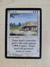 MTG Farmstead Beta LP Magic the Gathering