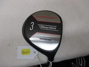 //New Power Golf Reaction Wide Body #3 Fairway Wood - Right Hand - Men's - #360 - Picture 1 of 12