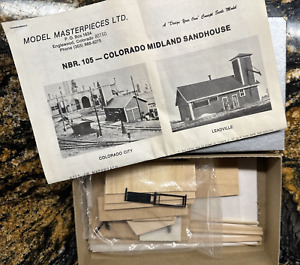 Model Masterpieces HO Kit #105 Colorado Midland Sandhouse NOS 1:87 Kit!