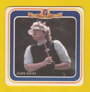 RECUERDOS DE GOLF - CERVECERA FOSTERS - LAURA DAVIES - 1995 - Imagen 1 de 2