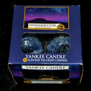Yankee Candle  TEELICHTER, KILIMANJARO STARS, 12 Stck., Sehr Selten - Picture 1 of 1