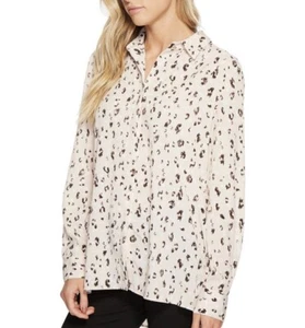 Blusa guepardo grabada EllenTracy para mujer $69,50 talla grande P7G - Imagen 1 de 9