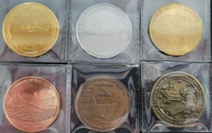 Naval History and Warship Token Collection - Picture 1 of 6