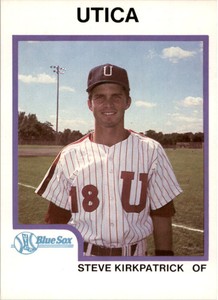 1987 Utica Blue Sox ProCards #18 Steve Kirkpatrick