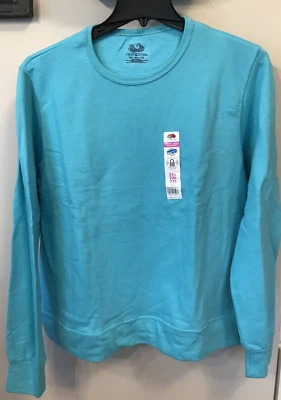 Sudadera Fruit of the Loom Crew - Azul Buceo - Mujer Talla 2XL NUEVA Foto 1 de 2
