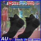 Men Basketball Socks Anti-Slip Towel Bottom Thickened Short Socks (Black)