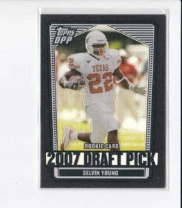 Selvin Young 2007 Topps Dp&P refractor cromado negro paralelo novato-se envía gratis - Imagen 1 de 24