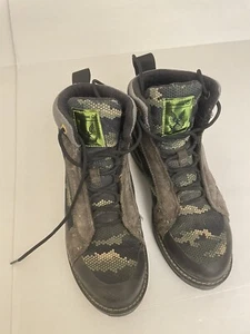 WOLVERINE HALO SPARTAN UNSC Limited Edition Leather Boots CAMO seal Size 8 M - Picture 1 of 10