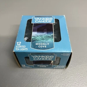 Yankee Candle Moonlit Cove Scented Tea Light Candles 12 Pack - Picture 1 of 5