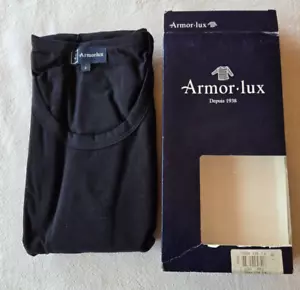 Tee shirt manches courtes noir taille 4 marque Armor-Lux (vt) - Imagen 1 de 3