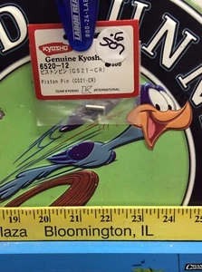 Kyosho 6520-12: Piston Pin {GS21-CR} NewInPack 🇺🇸Shipped - Picture 1 of 2