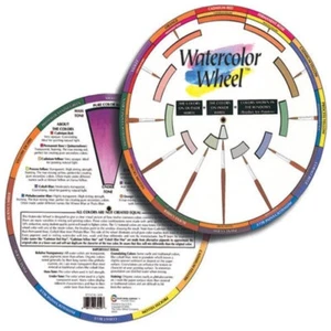 Aquarellrad (26 cm Durchmesser) Künstler Mischanleitung - Bild 1 von 1
