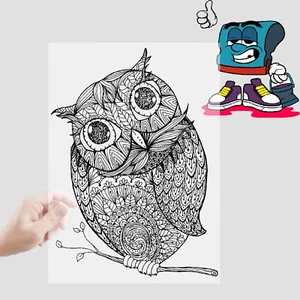 8.5"x11"，400 Sheets,Waterproof Inkjet Transparency Film for Silk Screen Printing - Picture 1 of 14