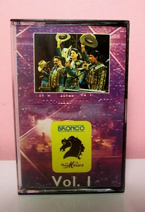 Vintage 1993 Fonovisa Inc. Bronco En La Plaza De Mexico Vol 1 Cassette #SDC-6007 - Picture 1 of 2
