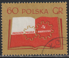 Poland 1956 SC# 741 - Polish-Soviet Friendship Month - Used Lot # 102