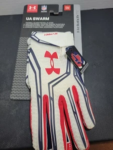 UNDER ARMOUR UA SWARM NFL FUSSBALLHANDSCHUHE. ERWACHSENE KLEIN - Bild 1 von 3