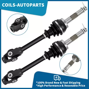 For Polaris Sportsman 335 400 400L 500 Pair Front Left Right CV Axle Drive Shaft - Foto 1 di 10