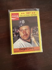 1987 Coca-Cola Collectors Edition Detroit Tigers #11 Lowry