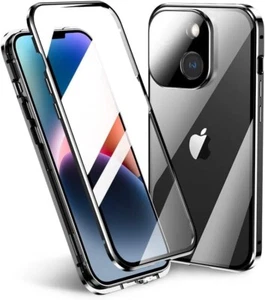 iPhone 14 Clear Case Camera Cover, Full Body Protection, Tempered Glass (MGZJ7) - Picture 1 of 7