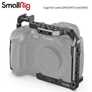 SmallRig GH5 / GH5 II / GH5S Camera Cage / Handle For Panasonic Lumix Camera - Picture 1 of 22