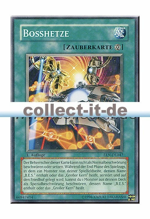 Yugioh EEN-DE047 Bosshetze - 1. Auflage - Bild 1 von 1
