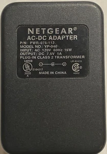 Genuine Netgear DV-751A AC Adapter 7.5V 1A Power Charger PWR-075-112 - Picture 1 of 3