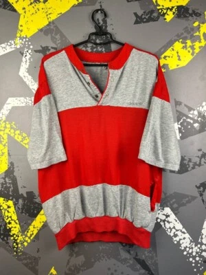 Adidas Ventex Vintage Jersey Polo Shirt Multicolor Men Size 186 ig93 - Image 1 of 4