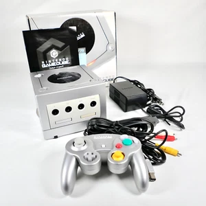 Console Nintendo Gamecube GC DOL-001 Silver Match Jap Japan - Imagen 1 de 20