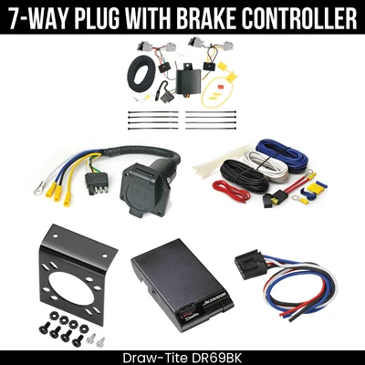 DrawTite 7 路拖车布线制动控制适用于 20-25 福特探险者 10-19 金牛座 — 第 1/4 张图片
