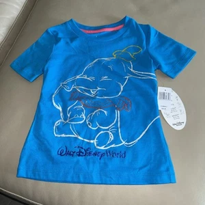 Vintage Disney Dumbo Walt Disney World Youth XSmall NWT - Picture 1 of 3