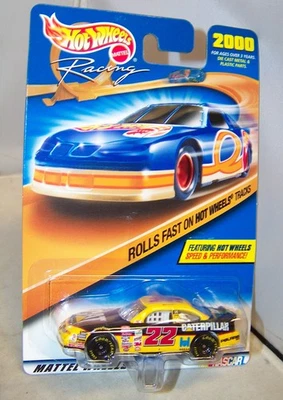 1:64 2000 Hot Wheels Racing #22 Caterpillar Pontiac Grand Prix Ward Burton 26970 Foto 1 de 3
