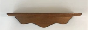 Vintage Wood Shelf w/ Plate Groove 17.5” - Picture 1 of 8