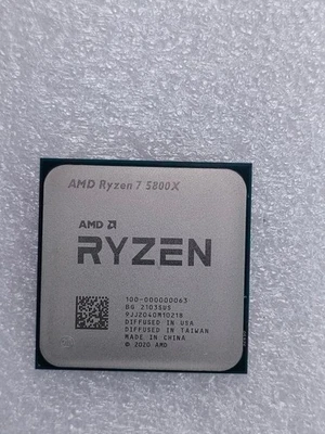 AMD Ryzen 7 5800X Desktop CPU R7 Processor Socket AM4 100-000000063 - Image 1 of 3