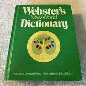 Webster's New World Dictionary Green Revised Basic School Edition - Imagen 1 de 12