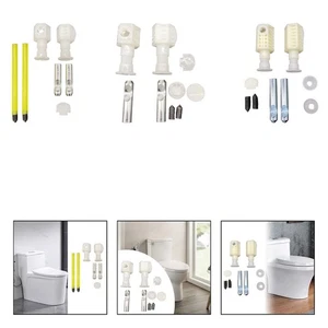 Toilet Seat Screw for Wall Hung Toilet 400kg Load Capacity Replace Professional - Picture 1 of 22