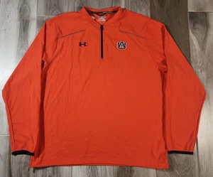 Auburn Tigers Under Armour 1/4 Zip Herren 2XL orange lockerer Performance Pullover  - Bild 1 von 11
