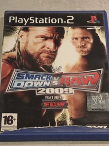 Smackdown Vs Raw 2009 sony PS2 PLAYSTATION 2 Slim Fit - Picture 1 of 2