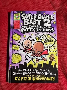 Super diaper baby 2 Invasion Potty Snatchers 3 book George Beard Harold Hutchins - Bild 1 von 5