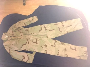 US Military Camouflage Army Mechanics Desert Tan Coveralls 3 Color CAMO Large - Bild 1 von 20