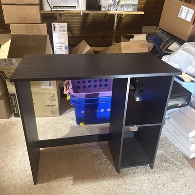 Escritorio Mainstays, acabado roble negro verdadero Foto 1 de 4