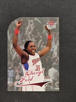 2004 Fleer Skybox Cheryl Ford Platinum Medallion/25, First On Print, WBA, RARE - Image 1 of 2