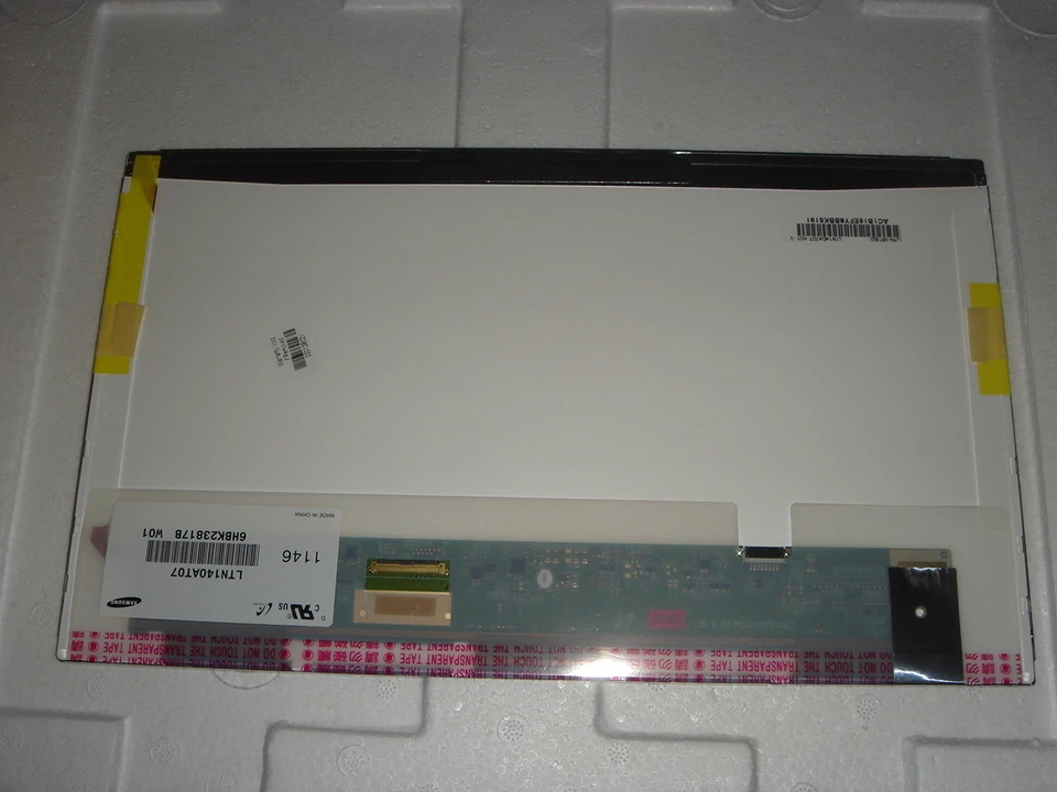 LED LCD Bildschirm 14,0'' SAMSUNG LTN140AT07-306 Mit Chronopost Inklusive - Bild 1 von 1