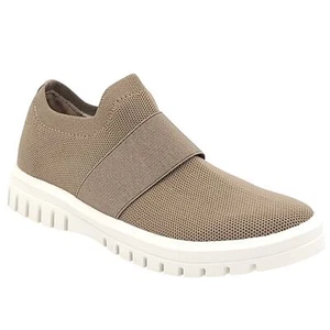 Aqua College Women Frejya Slip On Casual Sneakers Size US 6M Taupe Brown Knit - Picture 1 of 5
